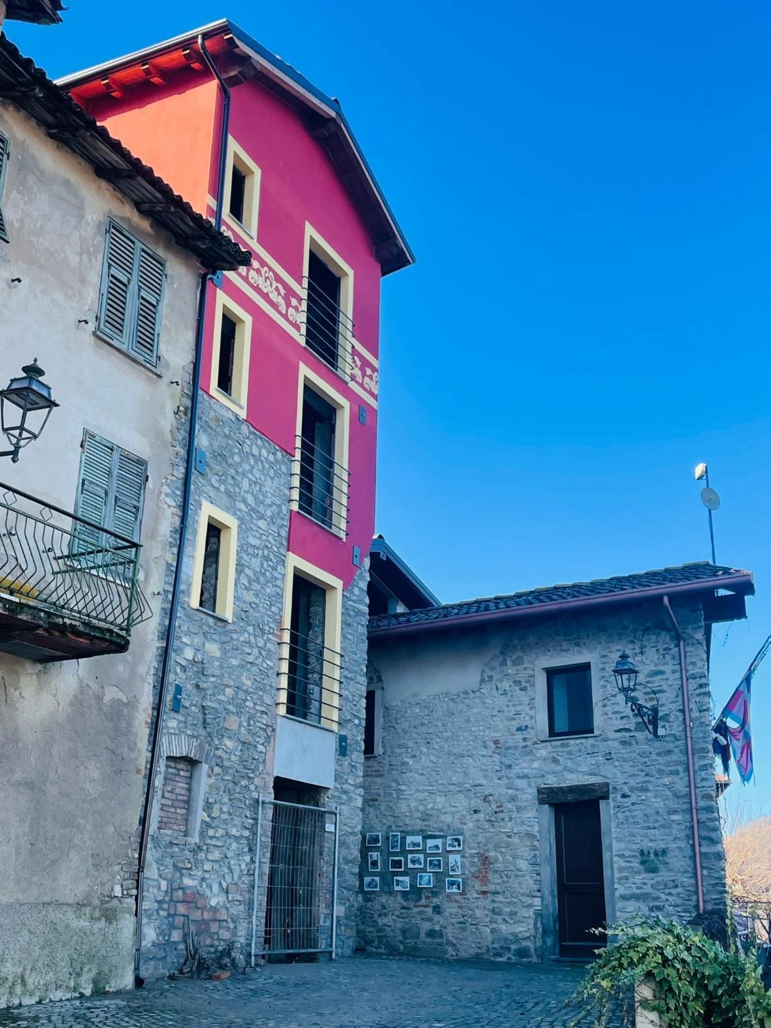 Casa Borgata Bed & Breakfast Grondona ภายนอก รูปภาพ